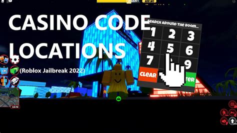 Where Is The Code In The Casino In Jailbreak